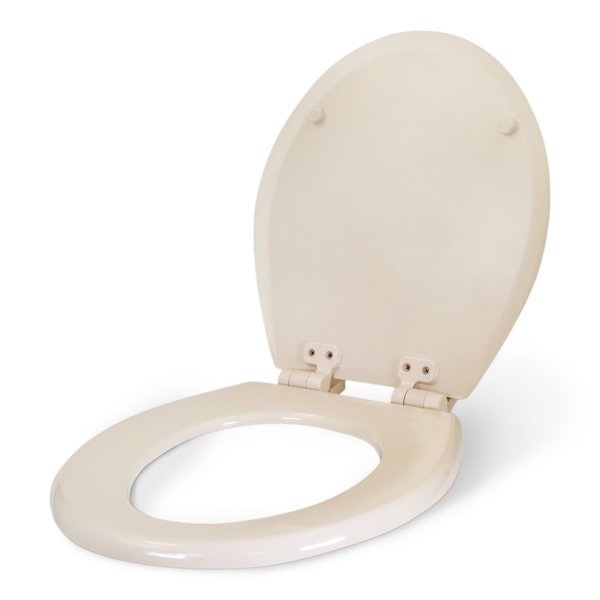 Highcraft Molded Wood Round Toilet Seat & Reviews Wayfair